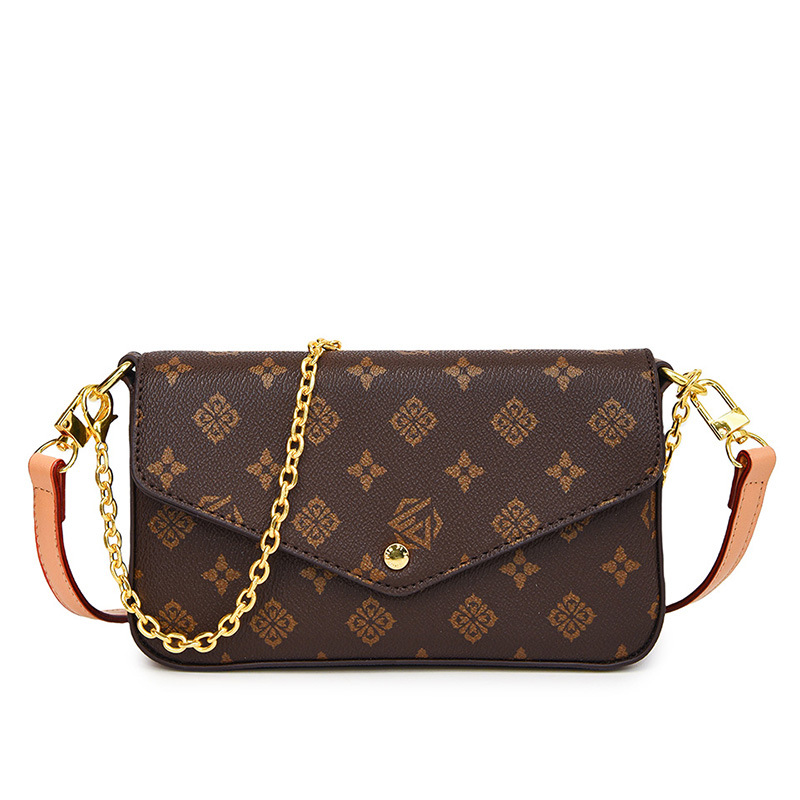 Luxury Bags Vip - Damska torba crossbody z kolorowym nadrukiem,