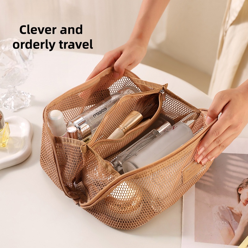 Luxury Bags In China Wholesale - Hurtowa Dostawa Fabryczna Przezroczysta Siatkowa Kosmetyczka