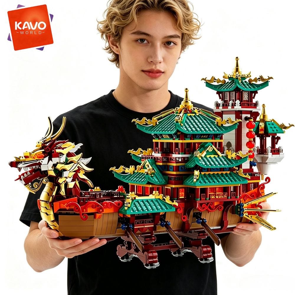 Luxury Bags From China - KAVOWORLD 2453 elementy Klocki do budowy