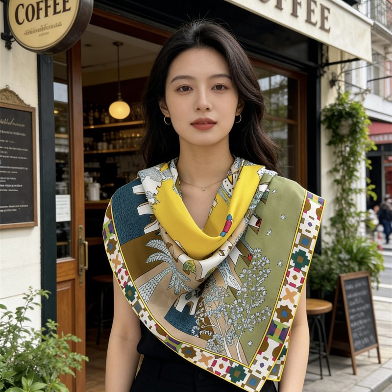 Kwadratowa Jedwabna Apaszka 90 – Luxury Bags Designer recenzja i cena