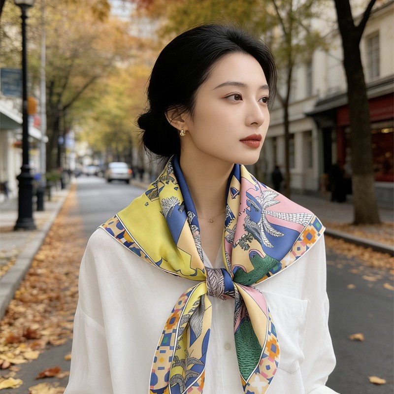 Kwadratowa Jedwabna Apaszka 90 – Luxury Bags Designer recenzja i cena