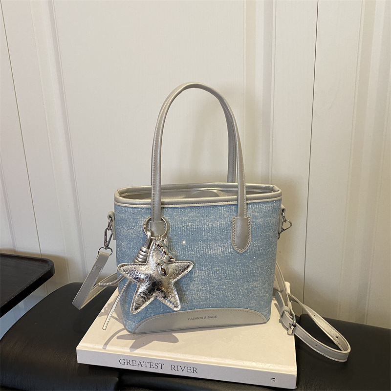 Torby shopper z denimu do nosz – Luxury Bags Denim recenzja i cena